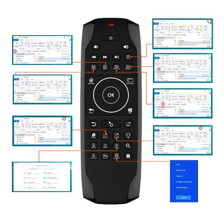 Mouse con Teclado Inalámbrico Chile